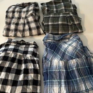Womens xs flannel bundle
